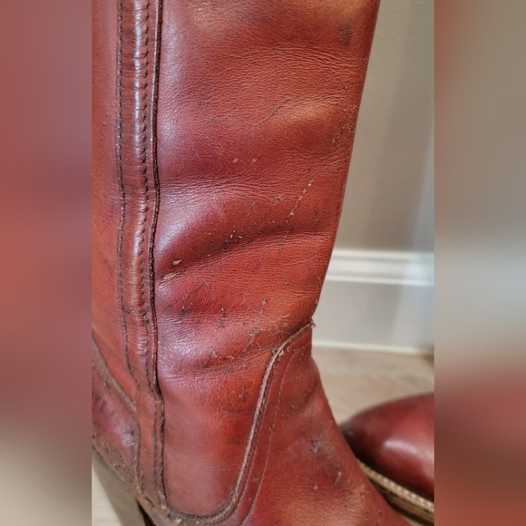 Vintage 80's Frye Boots 6.5 B. More Of A Size 6 Would Be Best. - Picture 7 of 16